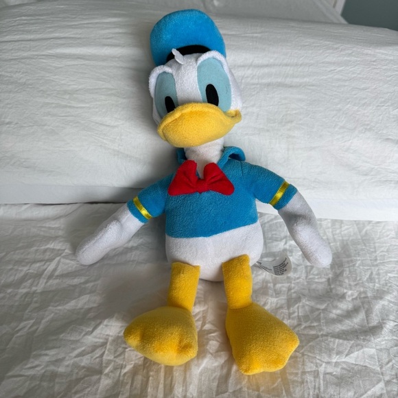 Disney Mickey, Minnie, and Donald Plush Trio - Black, Pink, Yellow - Picture 2 of 4